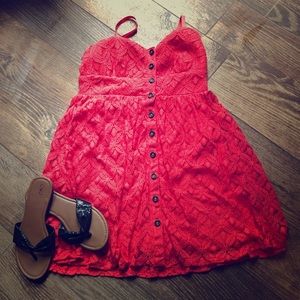 Kohl’s Three Pink Hearts Small Coral Dress